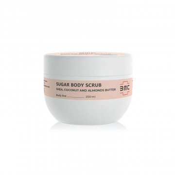 Сахарный скраб для тела с маслом Ши, Кокоса и Миндаля — Sugar body scrub