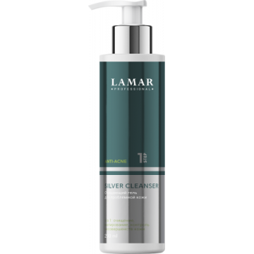 Очищающий гель для проблемной кожи SILVER CLEANSER, 200 мл