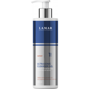 Гель для УЗ-чистки лица с комплексом кислот ULTRASONIC CLEANSER GEL, 400 мл